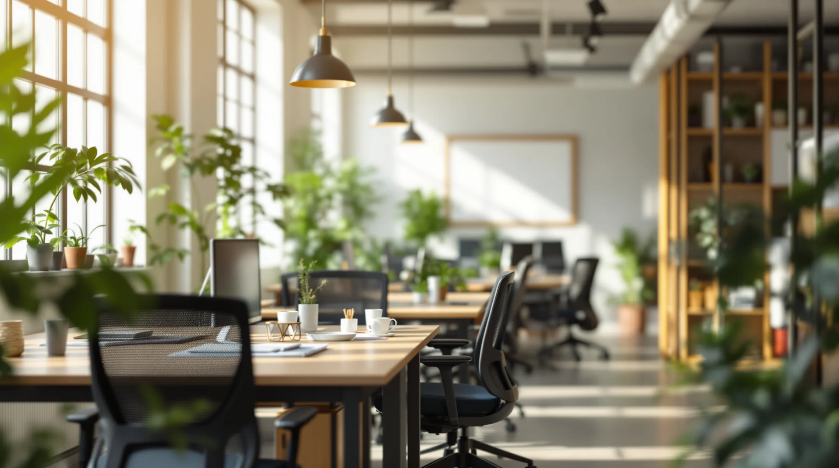 Customer support specialist organizing knowledge base documentation alongside AI chat tools in a modern office environment