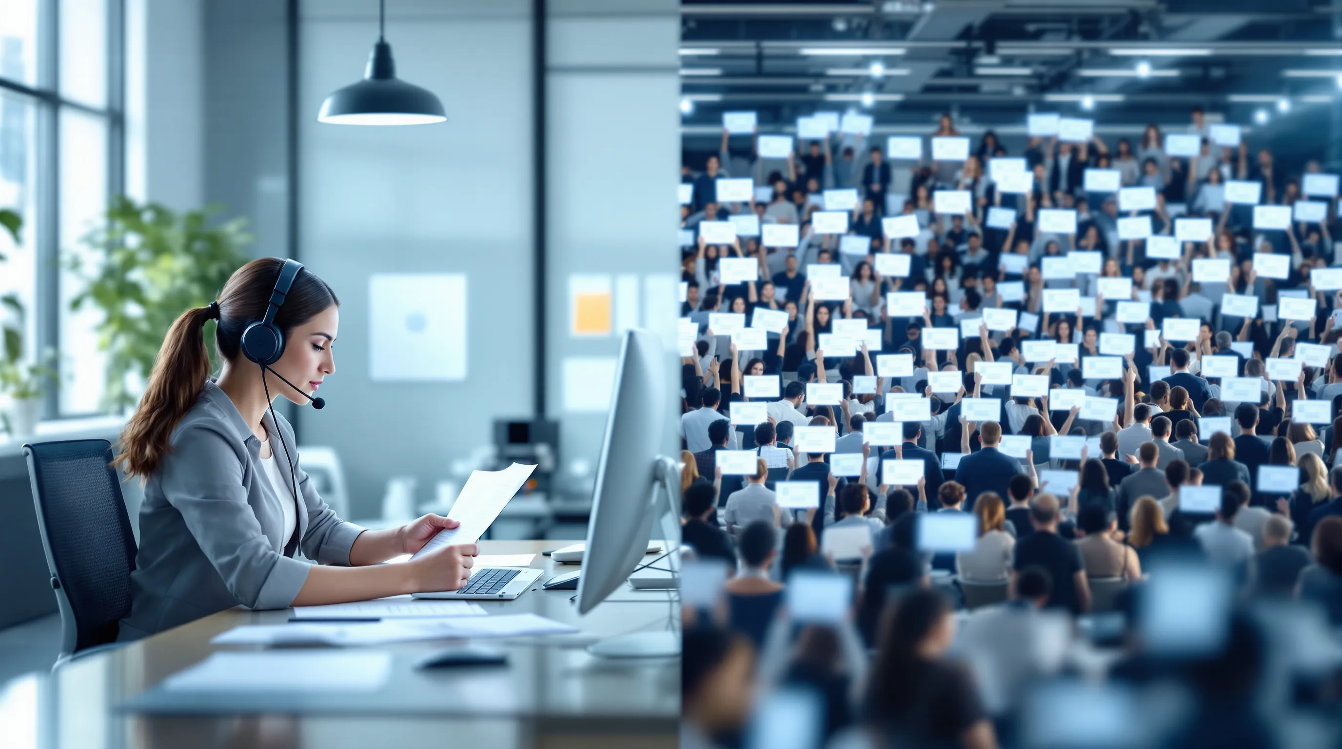 AI knowledge base scale multiplier: one stale article served to hundreds of customers simultaneously